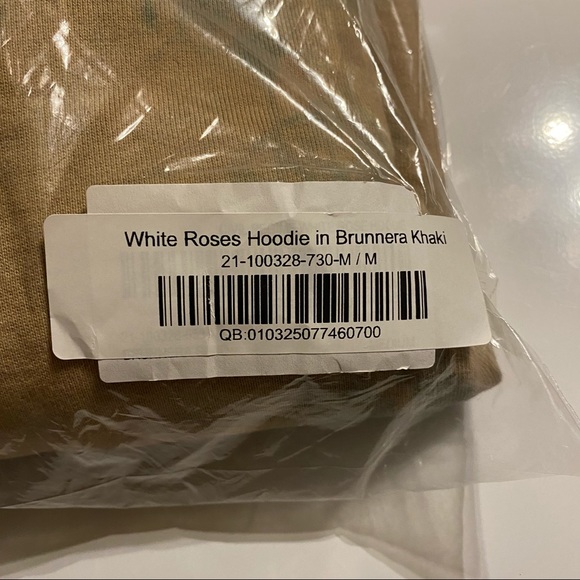 Civil Regime Rose Hoodie Brunnera Khaki wash Sweatshirts & Hoodies